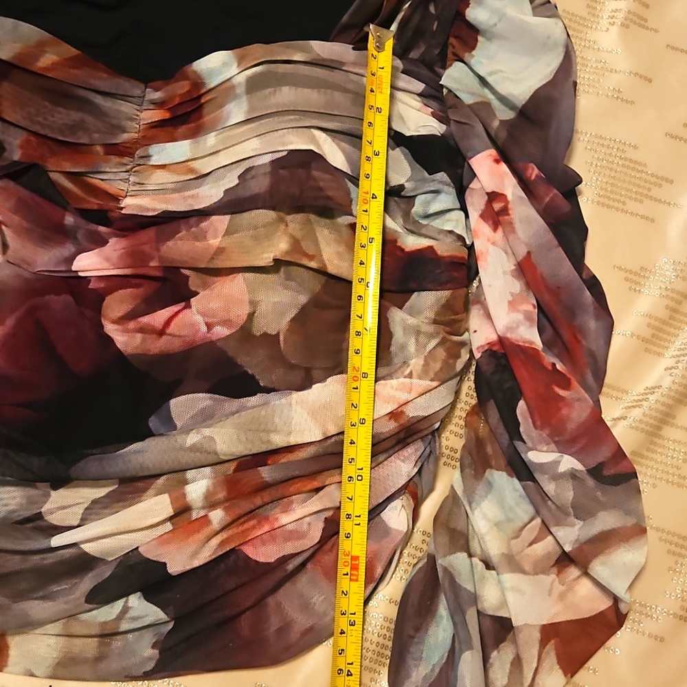 Floral Long Sleeve Blouse / Express - Picture 2 of 7